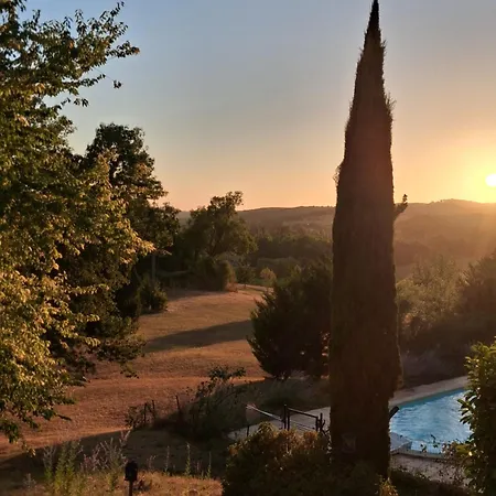 Les Cypres D'oc Maison D'hote Ou Avec Piscine, Vue Et Jardin 3* Castelnau-de-Montmiral